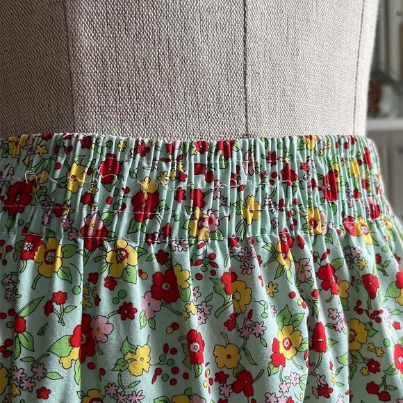 **SOLD** OOAK Vtg 70’s Handmade Psychedelic Floral Prairie Midi Skirt/Maxi Skirt - Picture 4 of 4